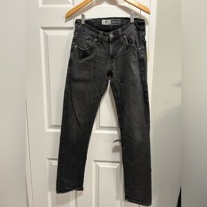 Rock & Republic black faded jeans 30x32 stretch slim straight